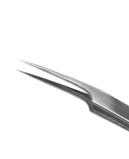Pinzetta professionale con punta dritta № 01