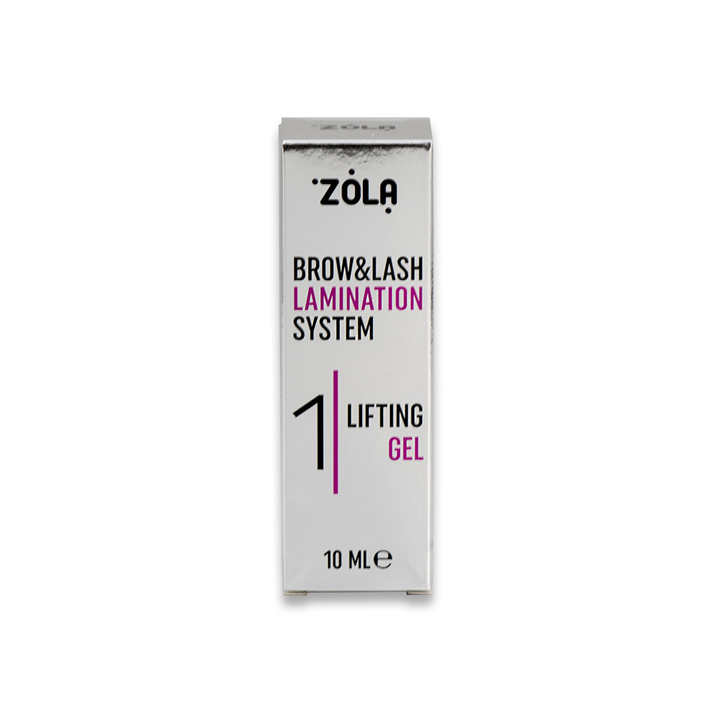 Step N.1 laminazione Gel Lifting — Cheratina