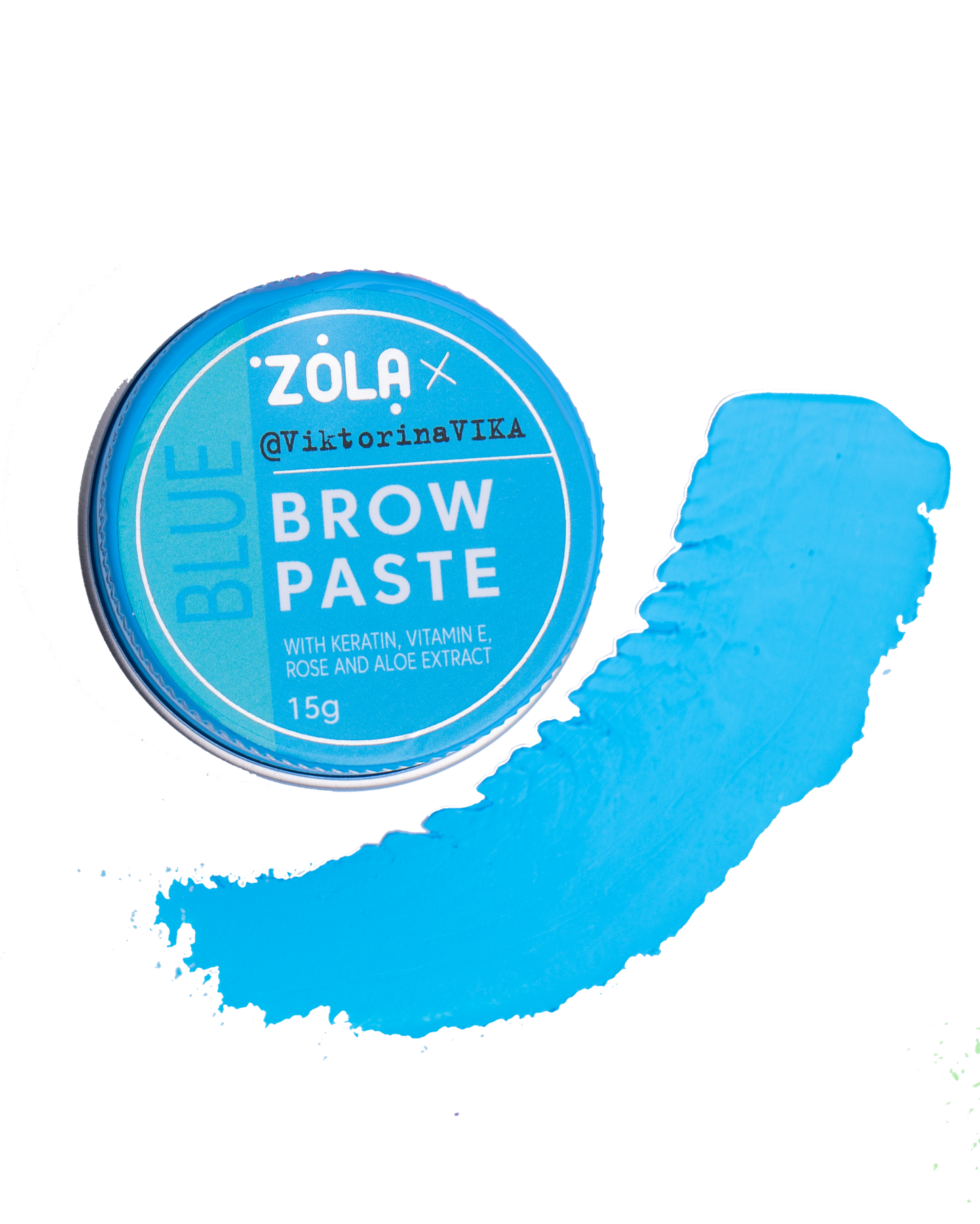Pasta per sopracciglia colorata 15g