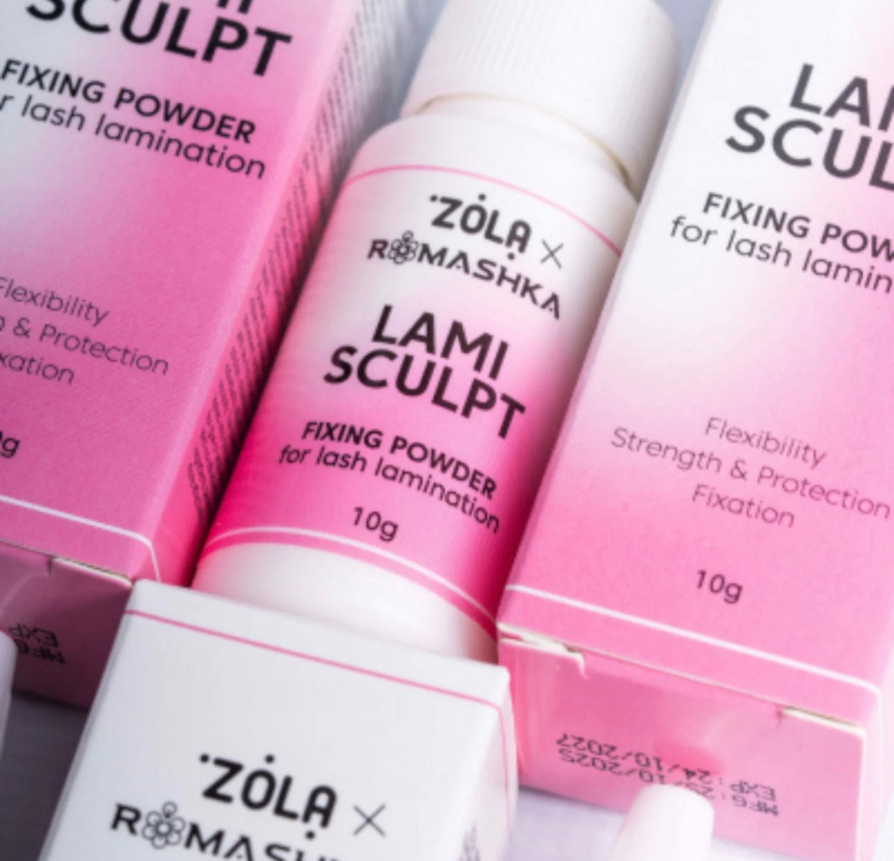 Polvere Zola LamiSculpt per laminazione coreana