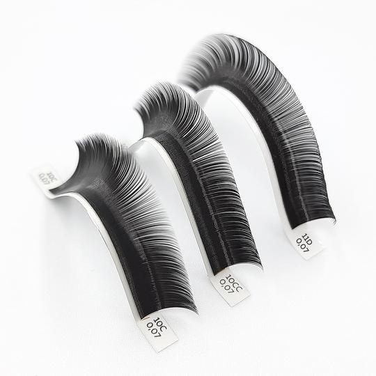Ciglia LASH&CASH – 28 strisce – nere – singole