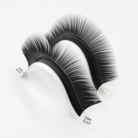 Ciglia LASH&CASH – 28 strisce – nere – singole