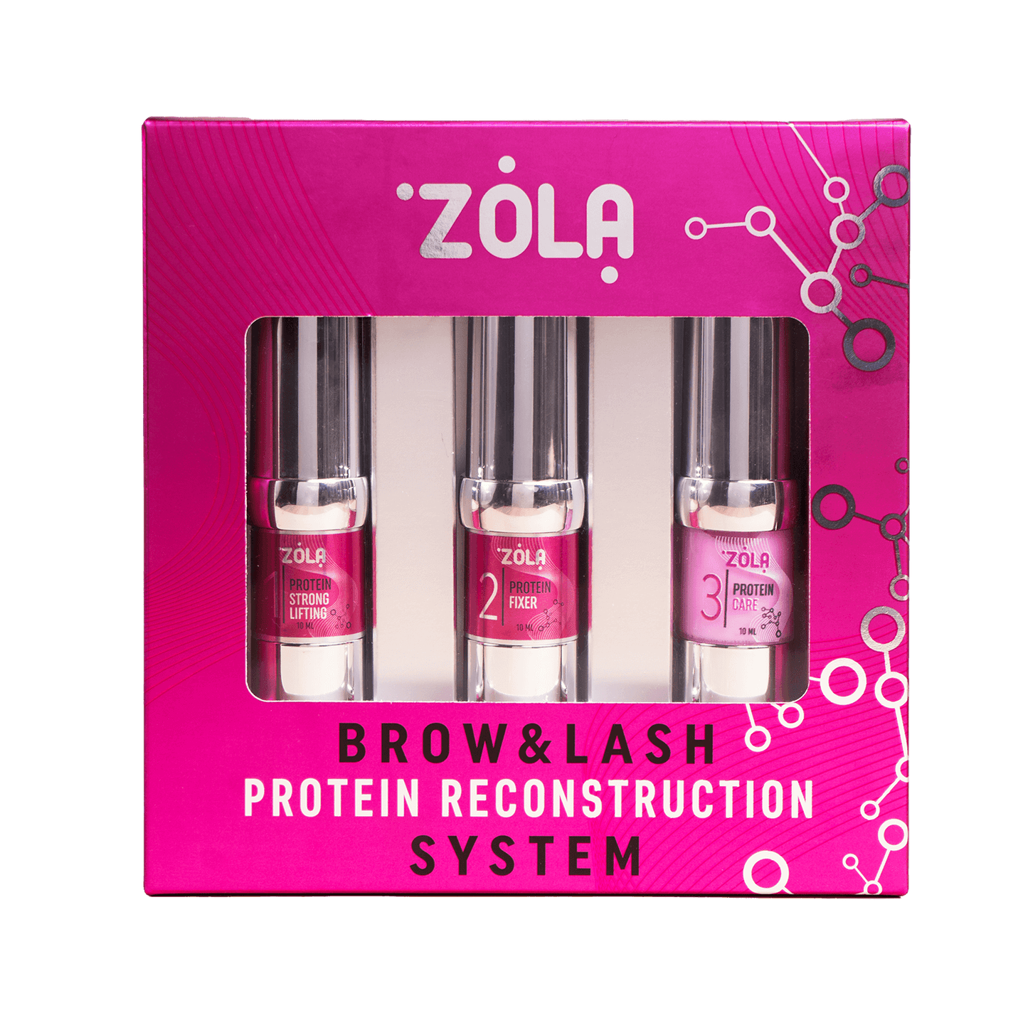 Kit per laminazione di ciglia e sopracciglia Protein Reconstruction System