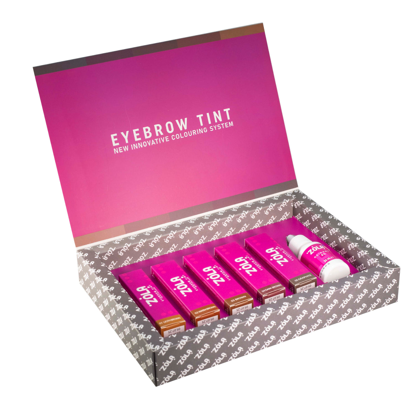 Kit delle tinte al collagene con ossidante New Innovative Colouring System