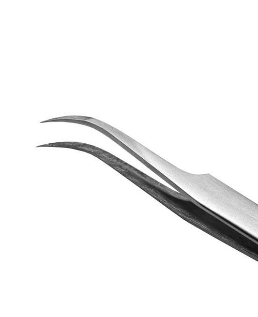 Pinzetta professionale con punta curva № 04